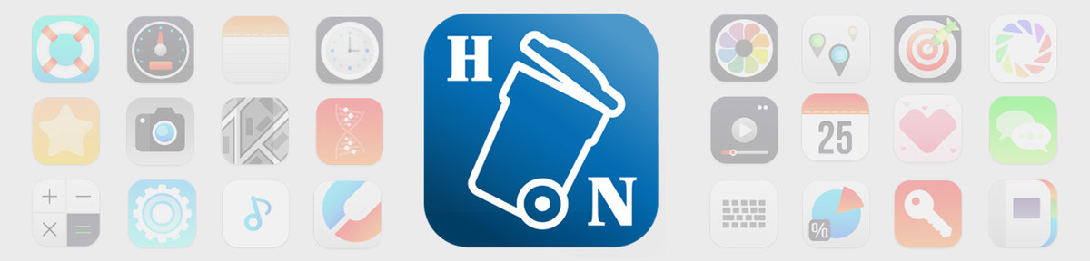 Das neue Icon der Abfall App Heilbron
