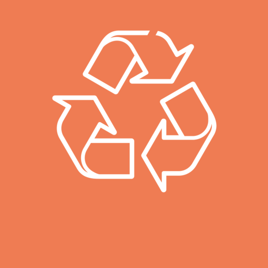 Piktogramm dass auf allgemeine Infos der Recyclinghöfe hinweist