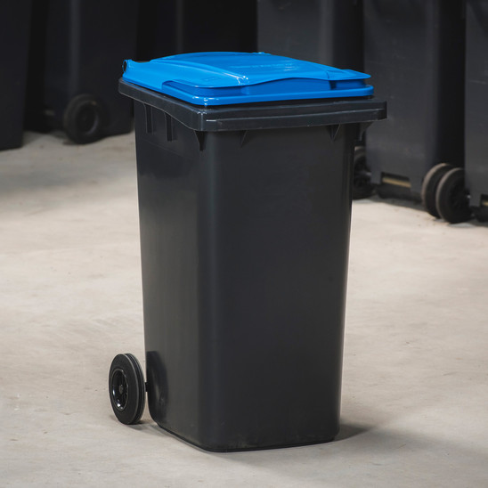 Eine Blaue Tonne für Altpapier