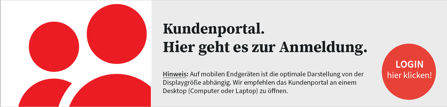 Kundenportal Login